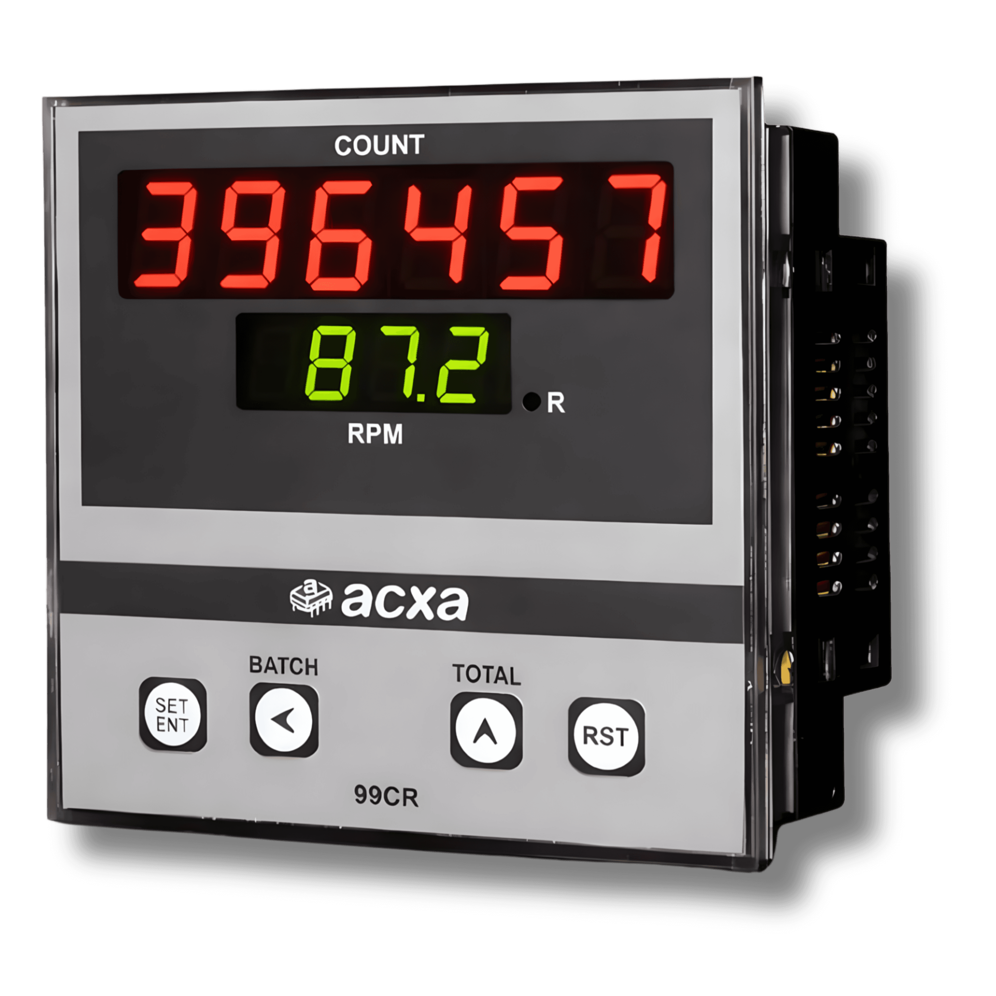 Digital Counter with RPM front view