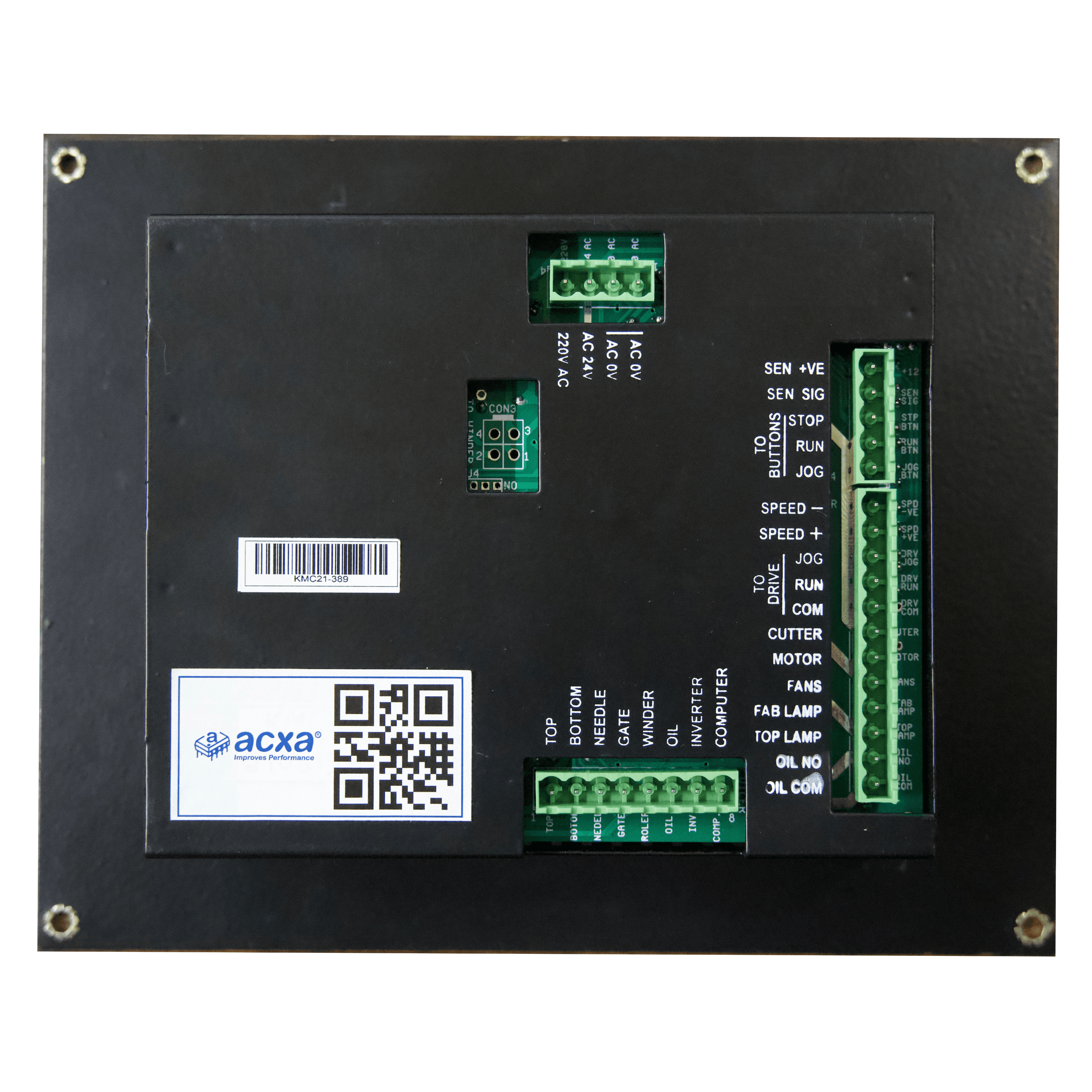 KMC21 Controller back panel
